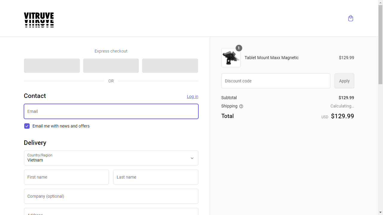 How to apply Vitruve coupon code